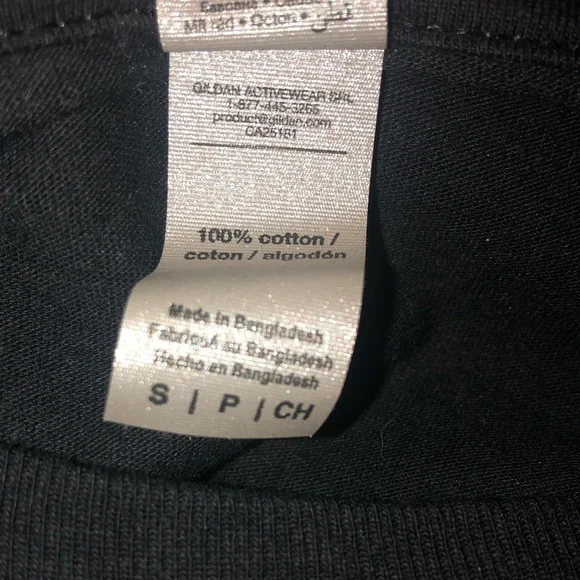 Gildan Softstyle Black short sleeve shirt “Love You More” print. Size S/P/CH - Picture 5 of 5